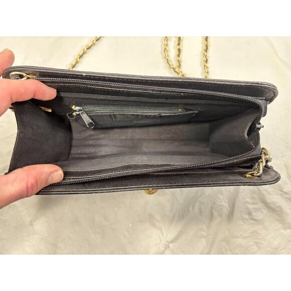 Bruno Lorelli Black Shoulder Purse with wallet - Picture 10 of 15